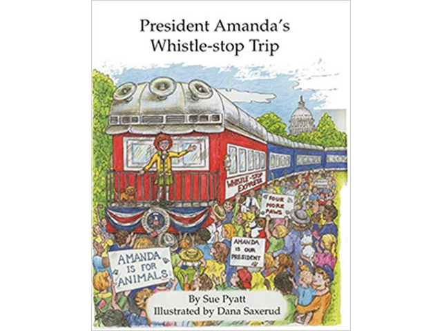President Amanda's Whistle-stop Trip Cover